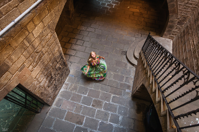 Женская фотосессия в Барселоне. Фотограф в Барселоне Испании Маслик Юлия