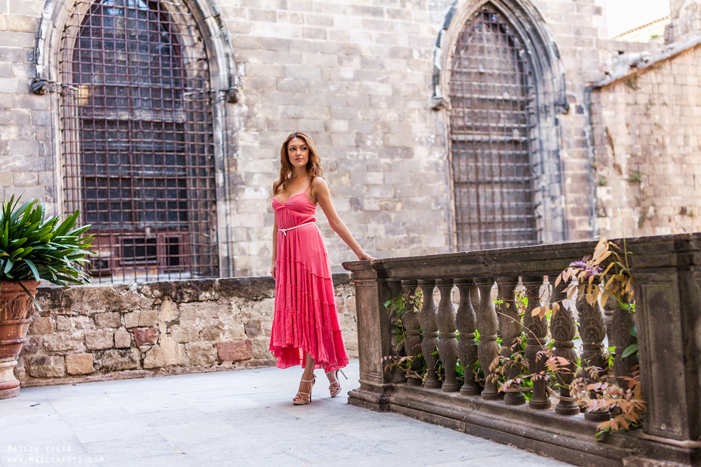 Индивидуальная фотосессия в Барселоне. Фотограф в Барселоне Испании Маслик Юлия
