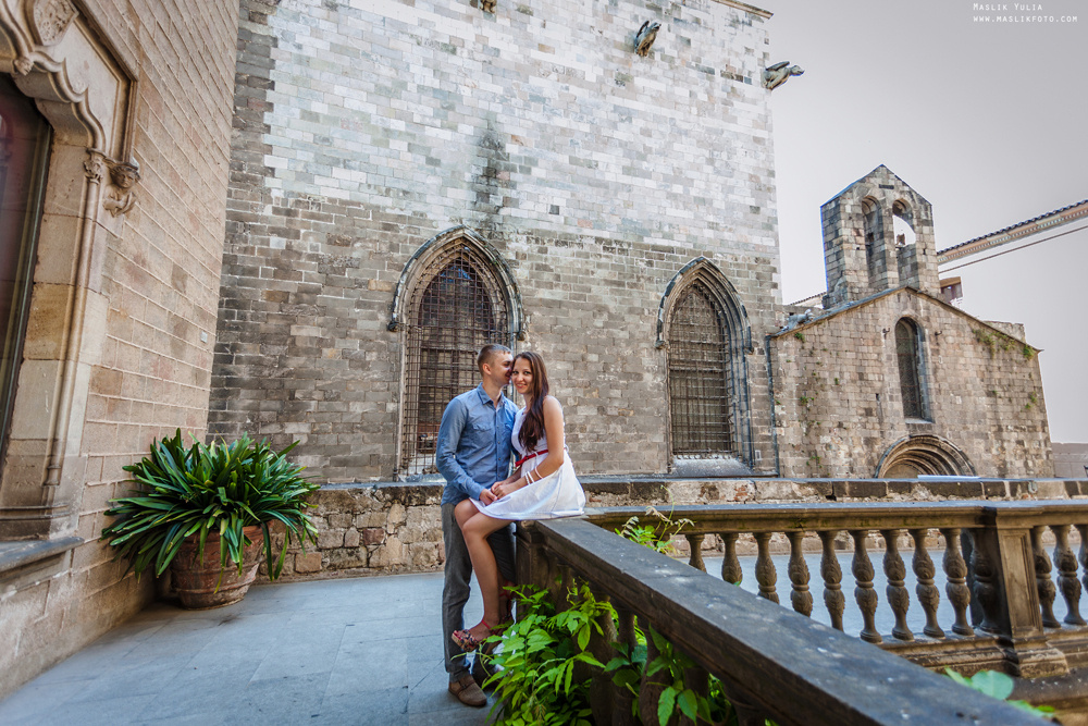 Летняя фотосессия в Барселоне. Фотограф в Барселоне Испании Маслик Юлия