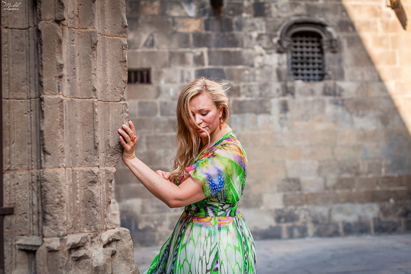 Женская фотосессия в Барселоне. Фотограф в Барселоне Испании Маслик Юлия