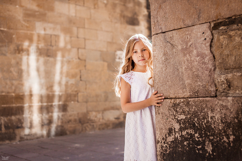 Летняя семейная фотосессия в Барселоне. Фотограф в Барселоне Испании Маслик Юлия