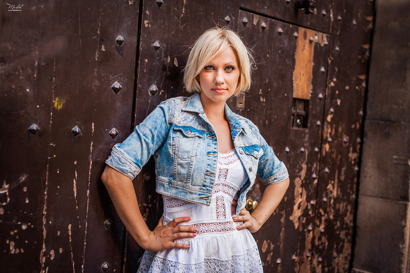 Портретная фотосессия в Парке Гуэль. Фотограф в Барселоне Испании Маслик Юлия