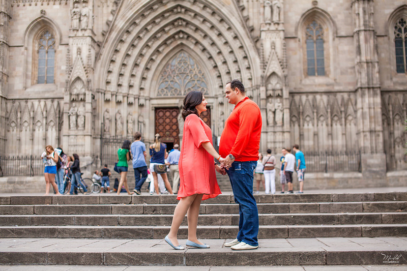Фотограф беременности в Барселоне. Фотограф в Барселоне Испании Маслик Юлия