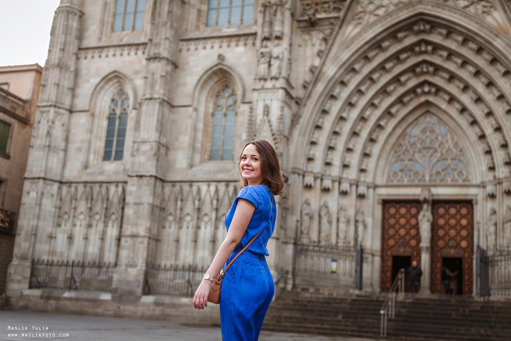 Непринужденная фотопрогулка по Барселоне. Фотограф в Барселоне Испании Маслик Юлия