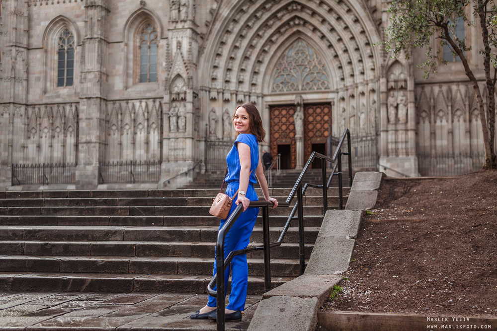 Непринужденная фотопрогулка по Барселоне. Фотограф в Барселоне Испании Маслик Юлия