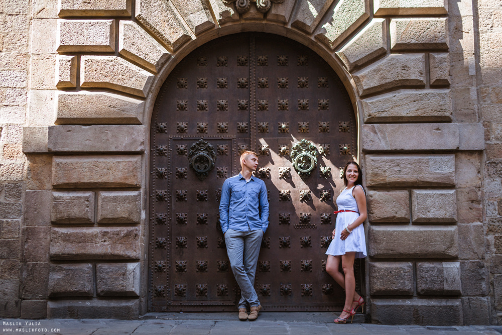 Летняя фотосессия в Барселоне. Фотограф в Барселоне Испании Маслик Юлия