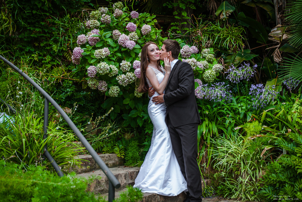 Sesja ślubna w Blanes - Hiszpania. Fotograf w Barcelonie Hiszpanii Maslik Yulia