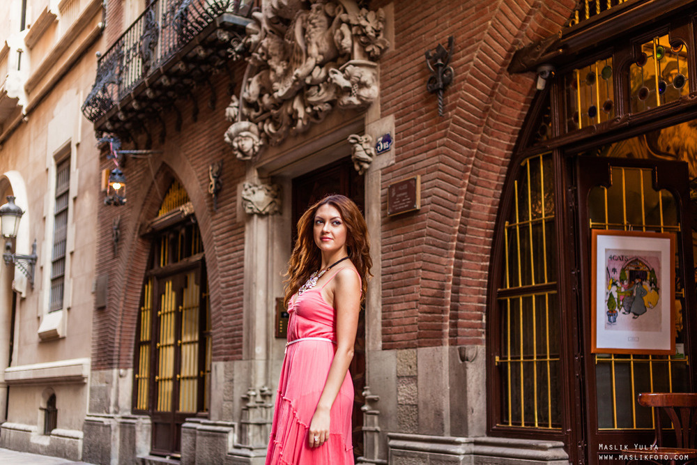 Индивидуальная фотосессия в Барселоне. Фотограф в Барселоне Испании Маслик Юлия