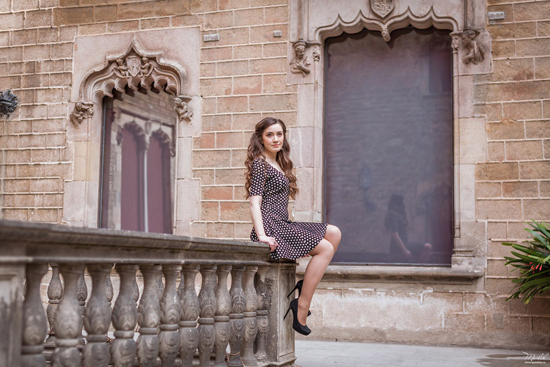 Весенняя фотосессия в Барселоне. Фотограф в Барселоне Испании Маслик Юлия