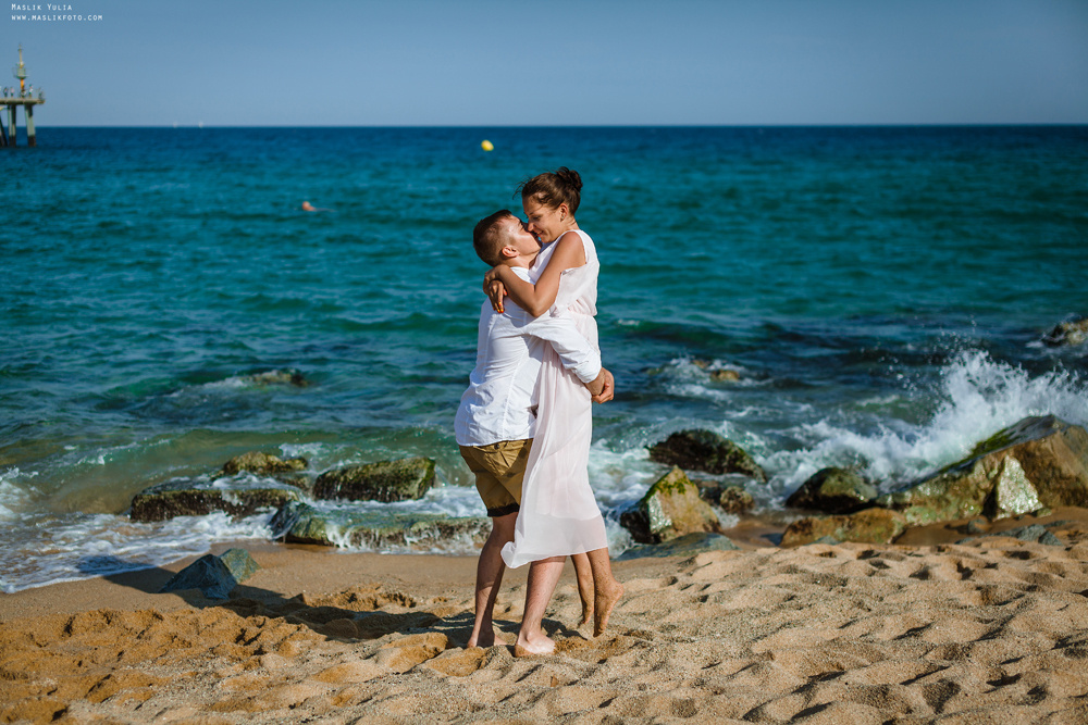 Летняя фотосессия в Барселоне. Фотограф в Барселоне Испании Маслик Юлия