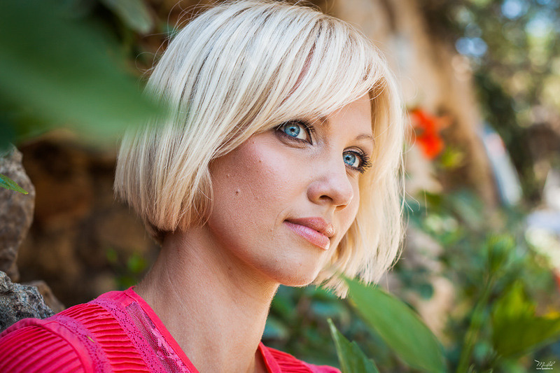 Портретная фотосессия в Парке Гуэль. Фотограф в Барселоне Испании Маслик Юлия