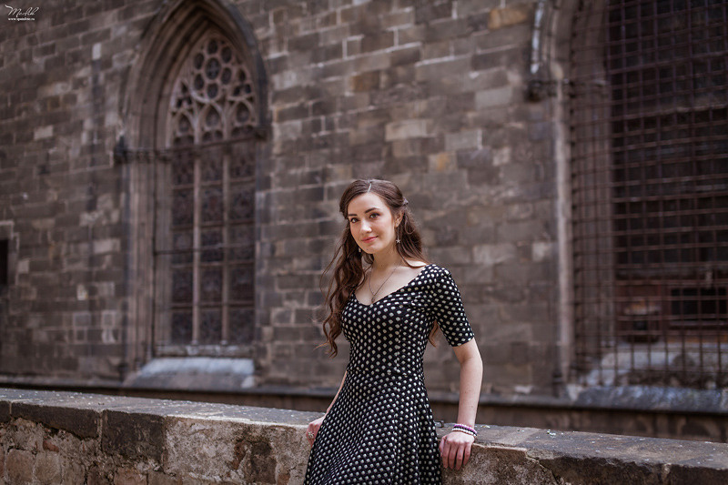 Весенняя фотосессия в Барселоне. Фотограф в Барселоне Испании Маслик Юлия
