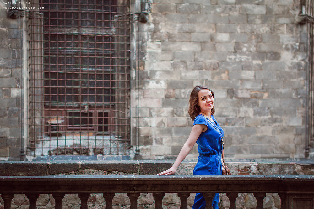 Непринужденная фотопрогулка по Барселоне. Фотограф в Барселоне Испании Маслик Юлия