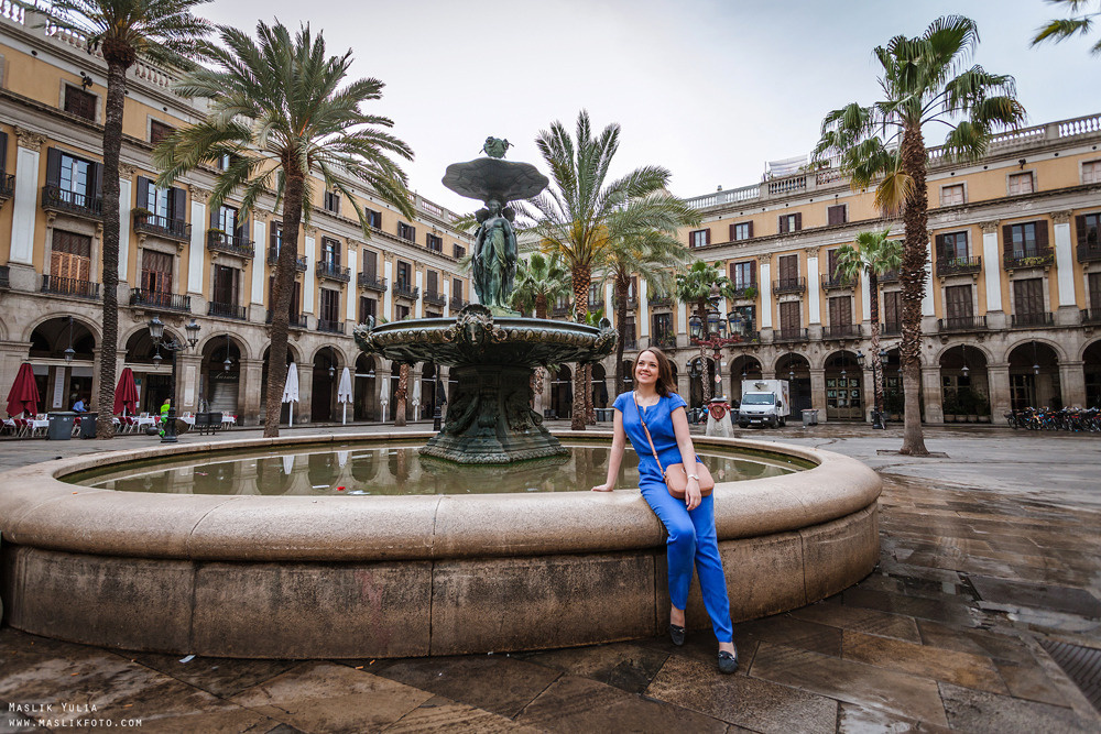 Непринужденная фотопрогулка по Барселоне. Фотограф в Барселоне Испании Маслик Юлия