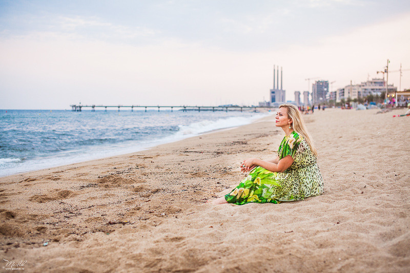 Женская фотосессия в Барселоне. Фотограф в Барселоне Испании Маслик Юлия
