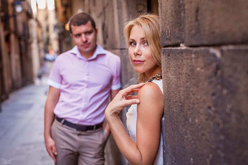 Летняя семейная фотосессия в Барселоне. Фотограф в Барселоне Испании Маслик Юлия