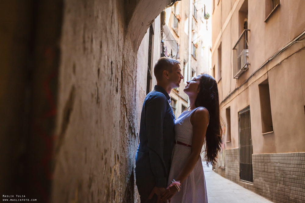 Летняя фотосессия в Барселоне. Фотограф в Барселоне Испании Маслик Юлия
