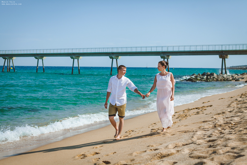Летняя фотосессия в Барселоне. Фотограф в Барселоне Испании Маслик Юлия