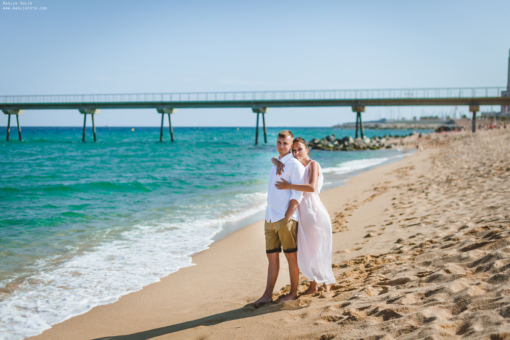 Летняя фотосессия в Барселоне. Фотограф в Барселоне Испании Маслик Юлия