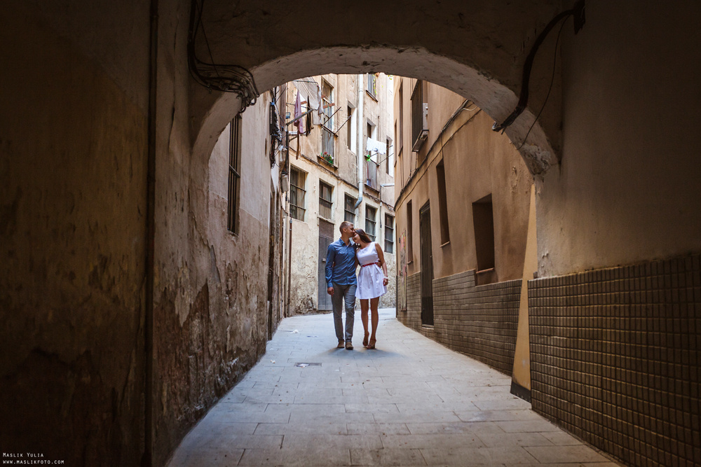 Летняя фотосессия в Барселоне. Фотограф в Барселоне Испании Маслик Юлия