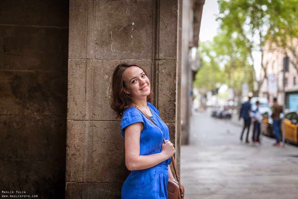 Непринужденная фотопрогулка по Барселоне. Фотограф в Барселоне Испании Маслик Юлия