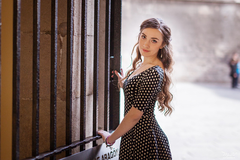 Весенняя фотосессия в Барселоне. Фотограф в Барселоне Испании Маслик Юлия