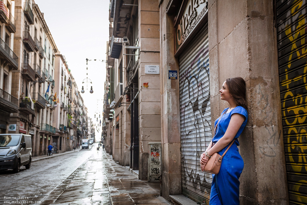 Непринужденная фотопрогулка по Барселоне. Фотограф в Барселоне Испании Маслик Юлия