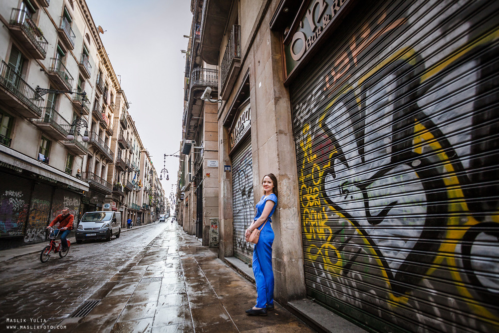 Непринужденная фотопрогулка по Барселоне. Фотограф в Барселоне Испании Маслик Юлия