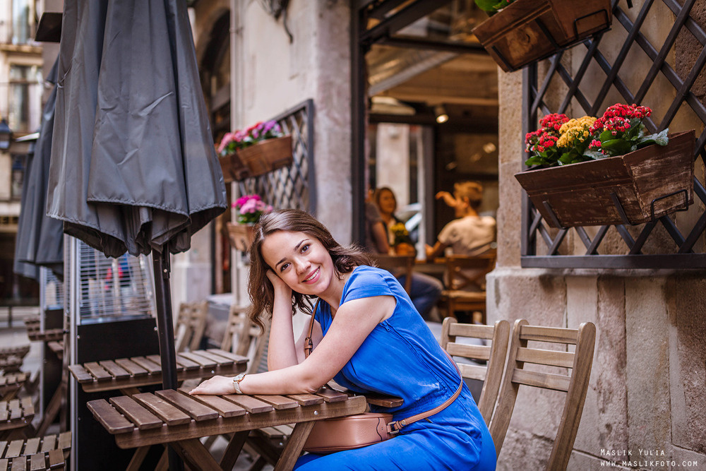 Непринужденная фотопрогулка по Барселоне. Фотограф в Барселоне Испании Маслик Юлия