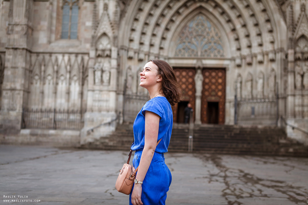 Непринужденная фотопрогулка по Барселоне. Фотограф в Барселоне Испании Маслик Юлия