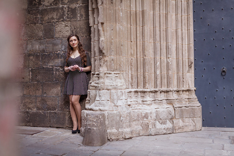 Весенняя фотосессия в Барселоне. Фотограф в Барселоне Испании Маслик Юлия