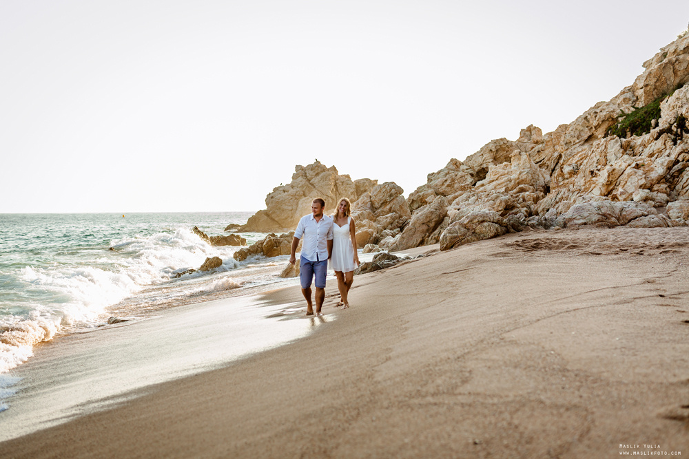 Нежная фотосессия в Барселоне. Фотограф в Барселоне Испании Маслик Юлия
