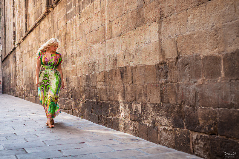 Женская фотосессия в Барселоне. Фотограф в Барселоне Испании Маслик Юлия