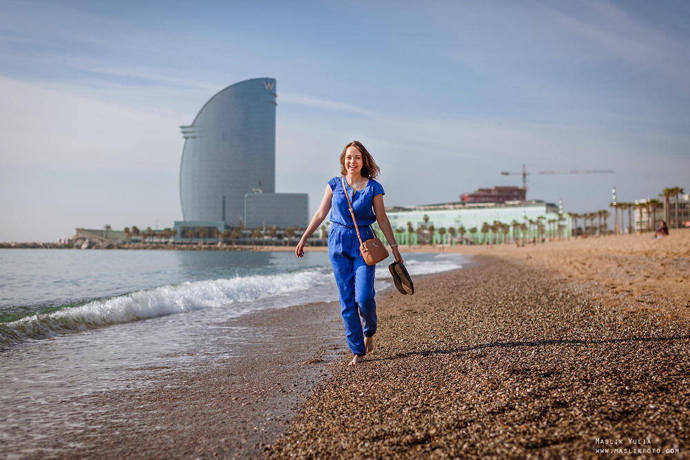 Непринужденная фотопрогулка по Барселоне. Фотограф в Барселоне Испании Маслик Юлия