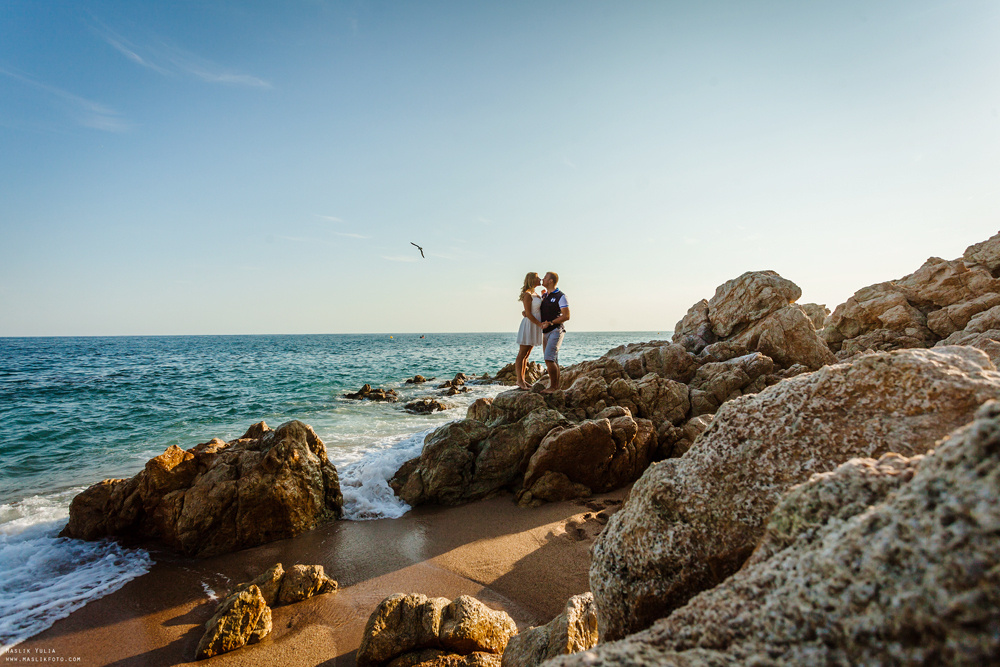 Нежная фотосессия в Барселоне. Фотограф в Барселоне Испании Маслик Юлия