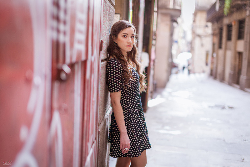 Весенняя фотосессия в Барселоне. Фотограф в Барселоне Испании Маслик Юлия
