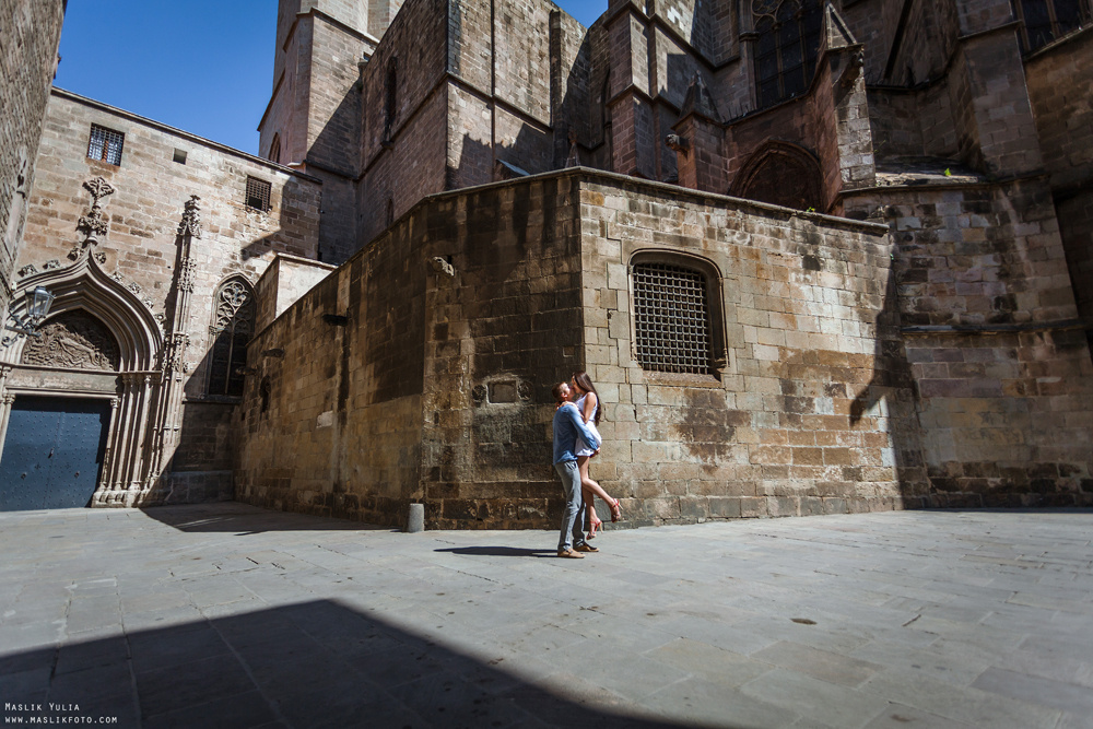 Летняя фотосессия в Барселоне. Фотограф в Барселоне Испании Маслик Юлия