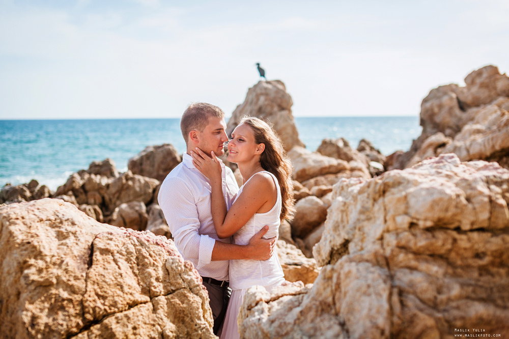 Вечерняя фотосессия  в Ллорет де Мар. Фотограф в Барселоне Испании Маслик Юлия