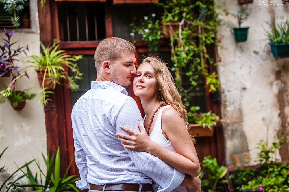 Вечерняя фотосессия  в Ллорет де Мар. Фотограф в Барселоне Испании Маслик Юлия