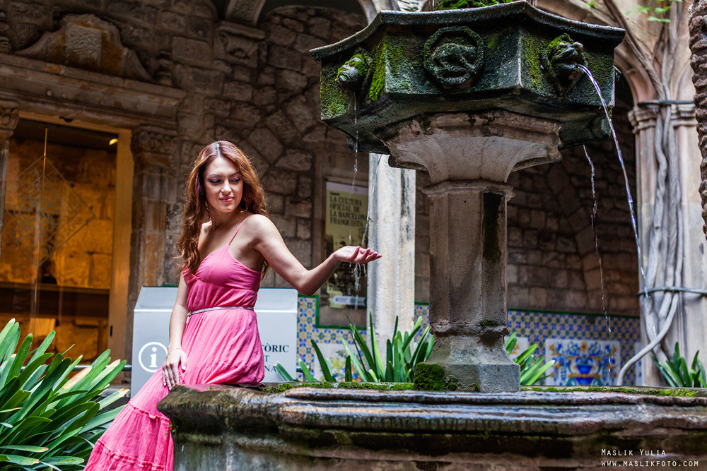 Индивидуальная фотосессия в Барселоне. Фотограф в Барселоне Испании Маслик Юлия