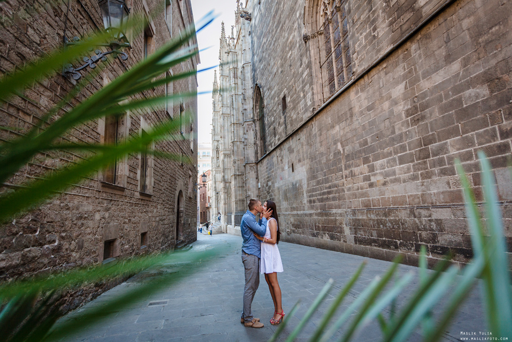 Летняя фотосессия в Барселоне. Фотограф в Барселоне Испании Маслик Юлия