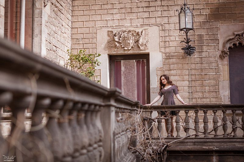 Весенняя фотосессия в Барселоне. Фотограф в Барселоне Испании Маслик Юлия