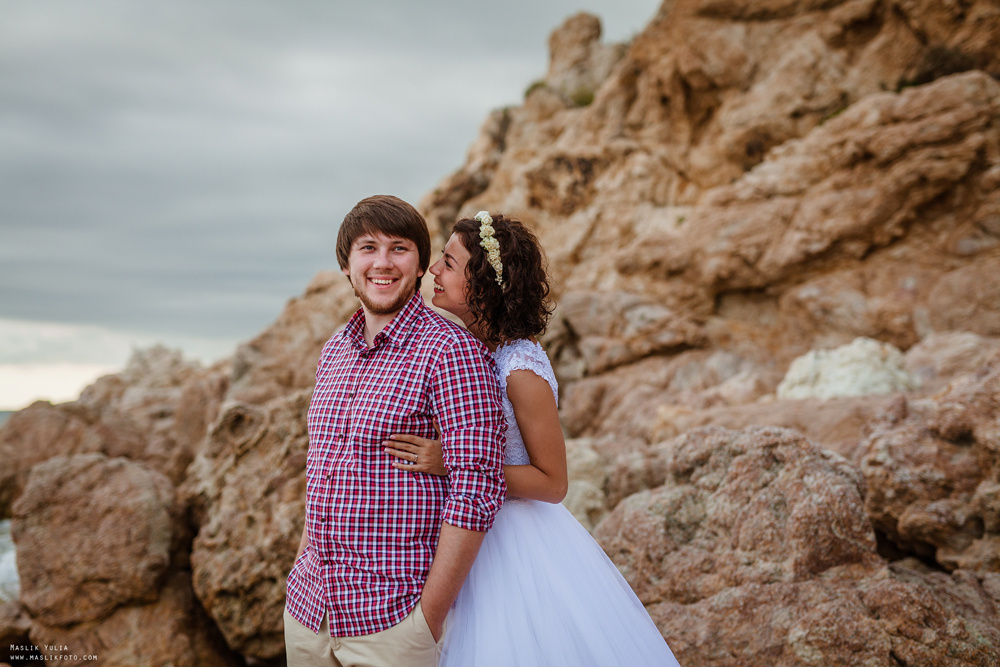 Wedding photo session in Lloret de Mar. Photographer in Barcelona Spain Maslik Yulia