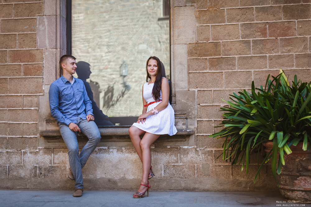 Летняя фотосессия в Барселоне. Фотограф в Барселоне Испании Маслик Юлия