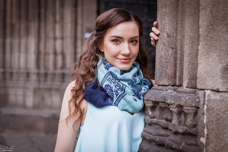 Весенняя фотосессия в Барселоне. Фотограф в Барселоне Испании Маслик Юлия