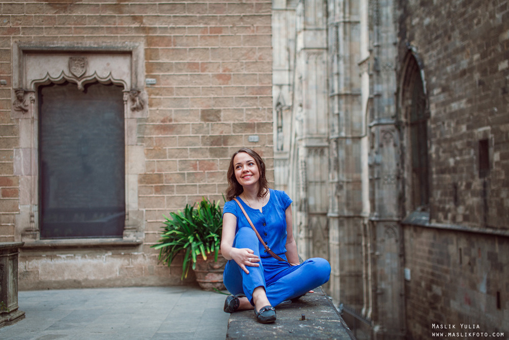 Непринужденная фотопрогулка по Барселоне. Фотограф в Барселоне Испании Маслик Юлия