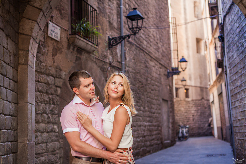 Летняя семейная фотосессия в Барселоне. Фотограф в Барселоне Испании Маслик Юлия