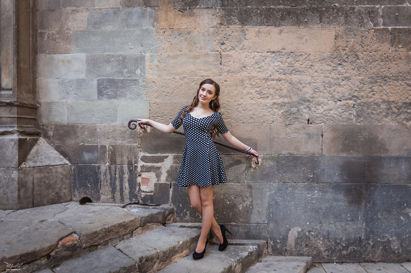 Весенняя фотосессия в Барселоне. Фотограф в Барселоне Испании Маслик Юлия