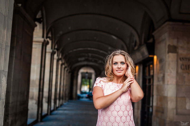 Модная фотосессия в Барселоне. Фотограф в Барселоне Испании Маслик Юлия