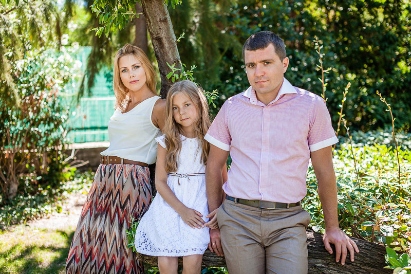 Летняя семейная фотосессия в Барселоне. Фотограф в Барселоне Испании Маслик Юлия